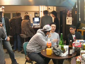 写真：カオスな懇親会