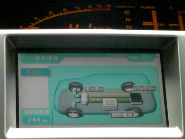 車内のナビゲーション