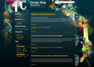 Pixel Criminals Design Blog