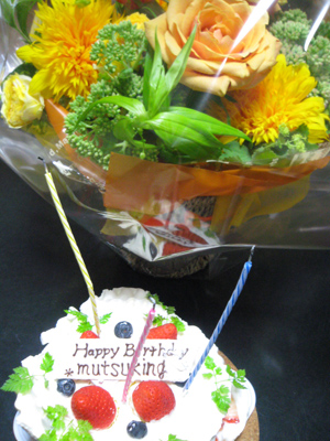ストロベリーガーデンの誕生日ケーキ