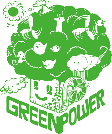 Green Power Tシャツ