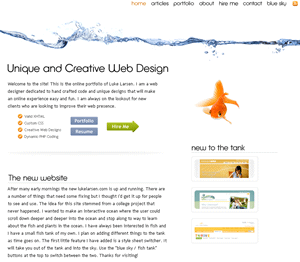 Luke Larsen - Unique and Creative Web Design