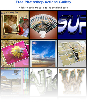 40+ Special Effects Photoshop Actions