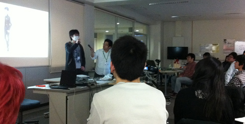 八耐の発表タイム