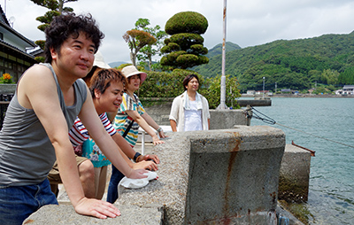 崎津カトリック教会近く