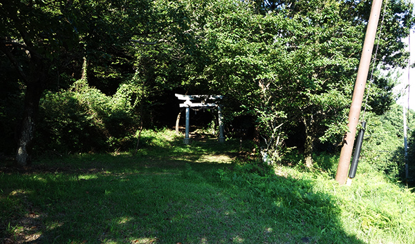 ドルメンへの入り口