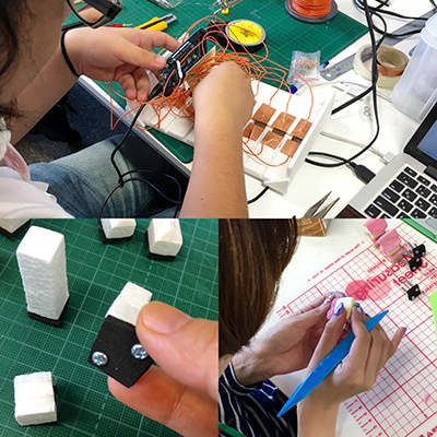 南部チームによる音を使った作品
