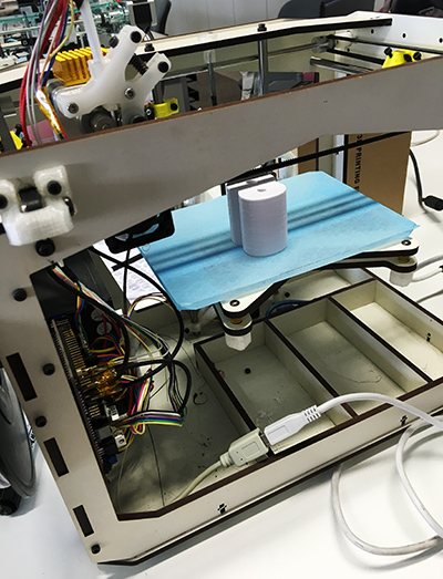 3Dモデリングデータがある人は出力できる3Dプリンターコーナー