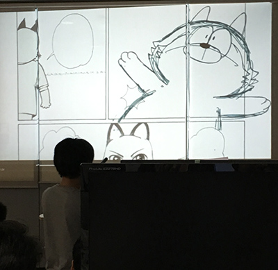 大八耐 中間発表：アニメーション制作チーム