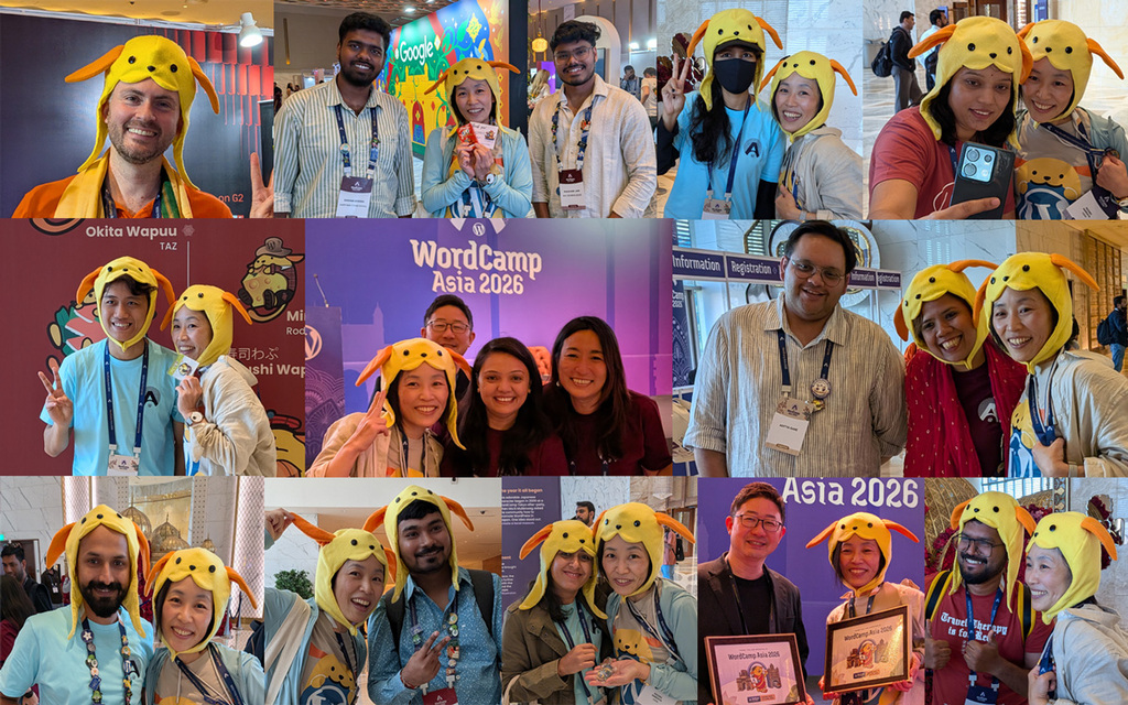 わぷー帽子をかぶって一緒に撮影した たくさんの写真